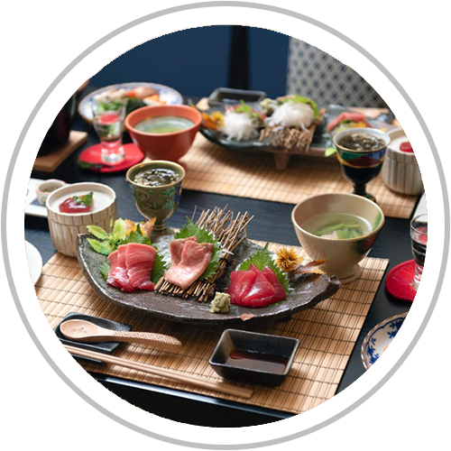夕食の写真
